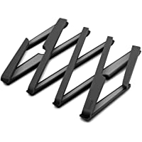 Los mejores  - JosephJoseph Stretch - Platillo de silicona extensible- resistente al calor hasta 220 ° C- plegable- negro